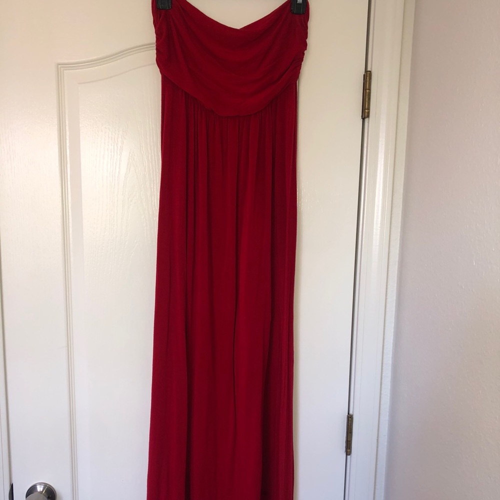 4 strapless maxi dresses!